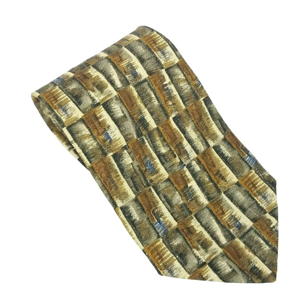 Bruno Piattelli Silk Abstract Men's Necktie